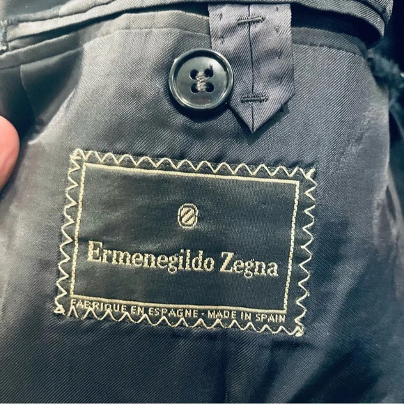 EMERNEGILDO ZEGNA Sz 52R Elegant and Simple Sports Coat - Picture 14 of 15